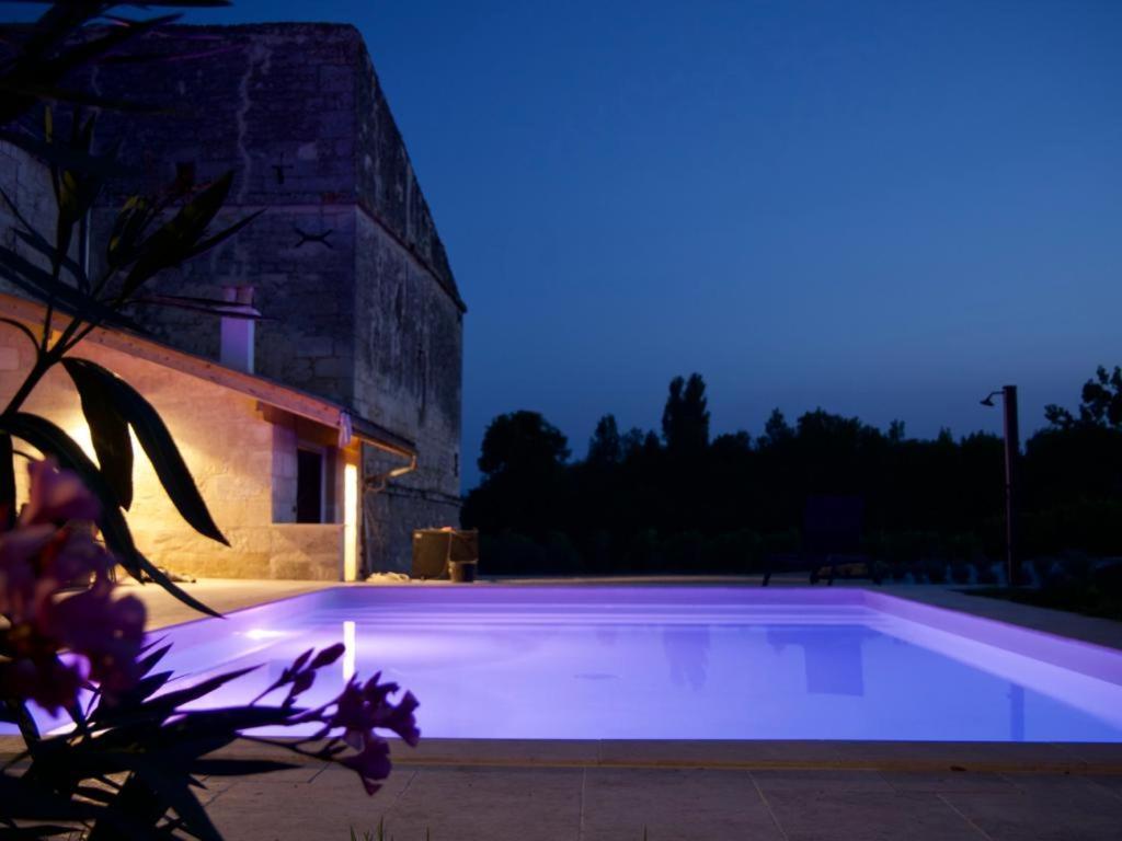 Gîte avec piscine, Château de Lescours, St-Émilion Saint-Sulpice-de-Faleyrens Exterior foto